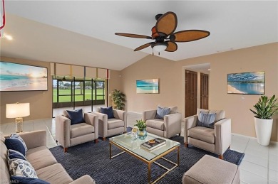GOLF COURSE VIEWS-VAULTED CEILINGS-MULTIPLE SCREENED LANAIS! on  in Florida - for sale on GolfHomes.com, golf home, golf lot