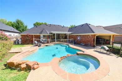 One story home with pool in gated golf course community on on Walnut Creek Country Club in Texas - for sale on GolfHomes.com, golf home, golf lot