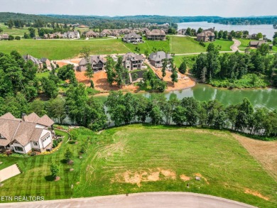 Enjoy breathtaking views into your deep water cove in the on Wind River Golf Course in Tennessee - for sale on GolfHomes.com, golf home, golf lot