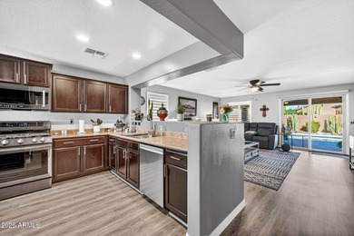 Located in the highly sought after Parkside at Anthem community on Poston Butte Golf Club in Arizona - for sale on GolfHomes.com, golf home, golf lot