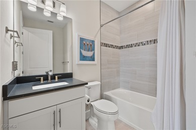 Hey, sunset lovers and lifestyle fans! This 2022-built, 1,405 sq on Old Corkscrew Golf Club in Florida - for sale on GolfHomes.com, golf home, golf lot