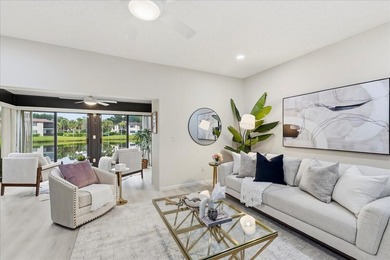 Wake up to soft morning light and tranquil lake views in this on Boca Lago Golf and Country Club in Florida - for sale on GolfHomes.com, golf home, golf lot