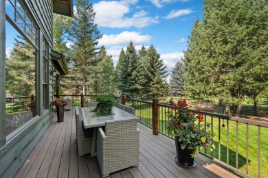 Elegant and distinctive, this Whispering Rock residence offers on Eagle Bend Golf Course in Montana - for sale on GolfHomes.com, golf home, golf lot