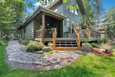 Elegant and distinctive, this Whispering Rock residence offers on Eagle Bend Golf Course in Montana - for sale on GolfHomes.com, golf home, golf lot
