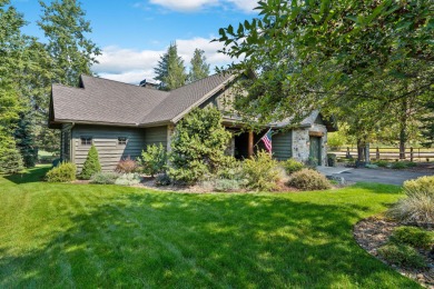 Elegant and distinctive, this Whispering Rock residence offers on Eagle Bend Golf Course in Montana - for sale on GolfHomes.com, golf home, golf lot