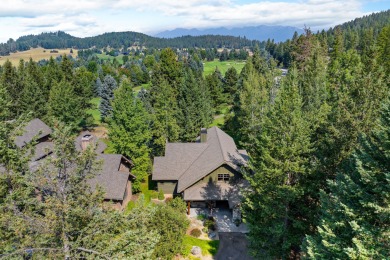 Elegant and distinctive, this Whispering Rock residence offers on Eagle Bend Golf Course in Montana - for sale on GolfHomes.com, golf home, golf lot