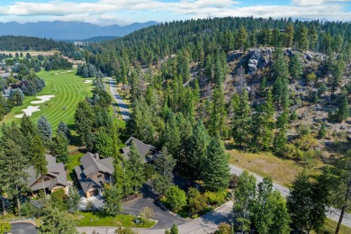 Elegant and distinctive, this Whispering Rock residence offers on Eagle Bend Golf Course in Montana - for sale on GolfHomes.com, golf home, golf lot