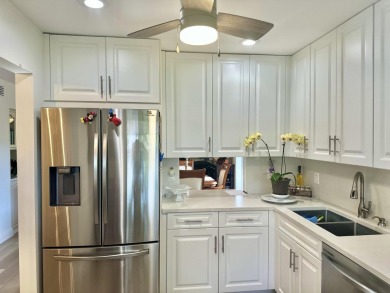 Welcome to this beautifully renovated corner unit, nestled in on Boca Lago Golf and Country Club in Florida - for sale on GolfHomes.com, golf home, golf lot