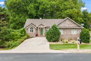 Remarkable updated basement rancher in the upscale, amenity-rich on Tanasi Golf Course in Tennessee - for sale on GolfHomes.com, golf home, golf lot