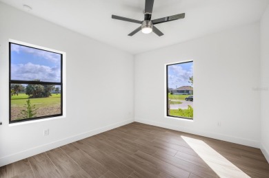This exceptional new construction home, built by ONX Homes, is on Burnt Store Golf Club in Florida - for sale on GolfHomes.com, golf home, golf lot