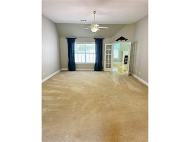Beautiful Open Ranch Floor Plan on the Golf Course 5th Hole - on Trophy Club of Apalachee in Georgia - for sale on GolfHomes.com, golf home, golf lot