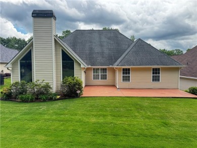 Beautiful Open Ranch Floor Plan on the Golf Course 5th Hole - on Trophy Club of Apalachee in Georgia - for sale on GolfHomes.com, golf home, golf lot