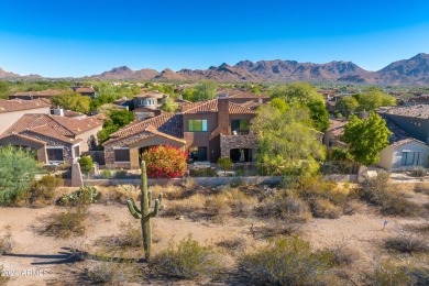 Wow and pride of ownership shines through, this stunning town on Talon at Grayhawk Golf Course in Arizona - for sale on GolfHomes.com, golf home, golf lot