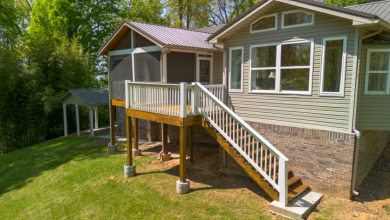 BEAUTIFULLY REMODELED 12 room home on Patriot Hills Golf Club in Tennessee - for sale on GolfHomes.com, golf home, golf lot