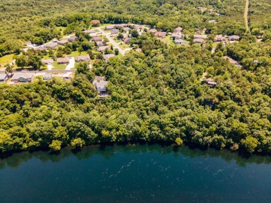 Stop Here and look at the view from this hilltop lot overlooking on Pointe Royale Village Country Club in Missouri - for sale on GolfHomes.com, golf home, golf lot