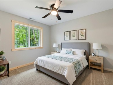 Check out this modern new home built by K Ecklund Construction on Deacons Lodge Golf Course in Minnesota - for sale on GolfHomes.com, golf home, golf lot