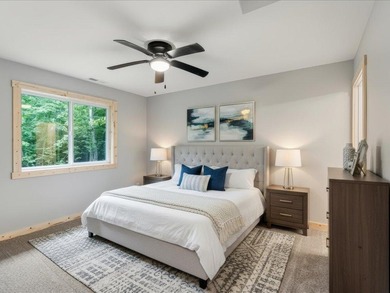 Check out this modern new home built by K Ecklund Construction on Deacons Lodge Golf Course in Minnesota - for sale on GolfHomes.com, golf home, golf lot