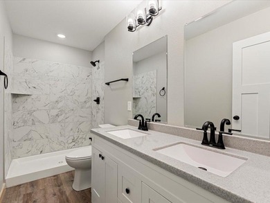 Check out this modern new home built by K Ecklund Construction on Deacons Lodge Golf Course in Minnesota - for sale on GolfHomes.com, golf home, golf lot