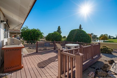 This well appointed three bedroom home sits on a beautiful golf on Sun City-Willow Creek / Willow Brook  in Arizona - for sale on GolfHomes.com, golf home, golf lot