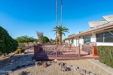 This well appointed three bedroom home sits on a beautiful golf on Sun City-Willow Creek / Willow Brook  in Arizona - for sale on GolfHomes.com, golf home, golf lot