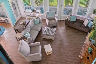 Wake up to stunning water views and a lush, private landscape in on Diamondhead Golf and Country Club in Arkansas - for sale on GolfHomes.com, golf home, golf lot