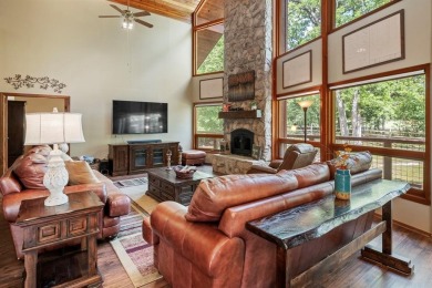 Awesome custom-built 1.5 story Lindal Cedar Home on wooded Golf on Holly Lake Ranch Golf Club in Texas - for sale on GolfHomes.com, golf home, golf lot
