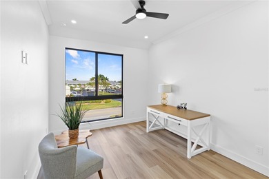 Experience contemporary living in this BRAND-NEW 2025 two-story on Saint Andrews South Golf Club in Florida - for sale on GolfHomes.com, golf home, golf lot