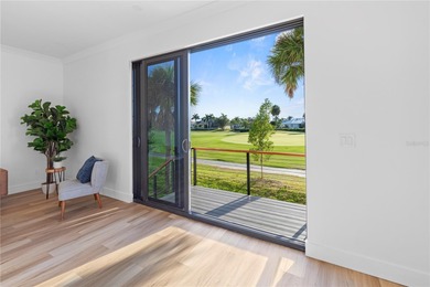 Experience contemporary living in this BRAND-NEW 2025 two-story on Saint Andrews South Golf Club in Florida - for sale on GolfHomes.com, golf home, golf lot