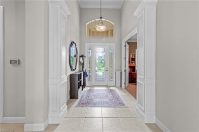 Welcome to this exceptional Porta Rosa villa, nestled within on Shadow Wood Preserve in Florida - for sale on GolfHomes.com, golf home, golf lot