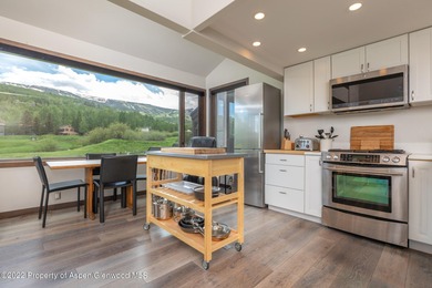 This newly remodeled townhome is inviting, comfortable and close on The Snowmass Club in Colorado - for sale on GolfHomes.com, golf home, golf lot