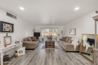 Enjoy relaxed living in this charming patio home positioned on Fountain of the Sun Country Club in Arizona - for sale on GolfHomes.com, golf home, golf lot