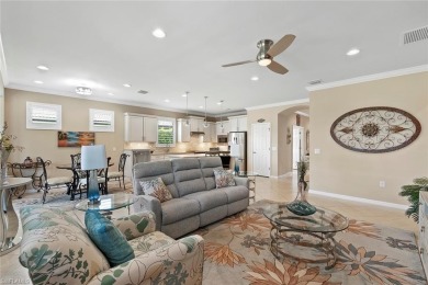 WATERFRONT LIVING in Del Webb Naples! Wake up every day to on Panther Run Golf Club in Florida - for sale on GolfHomes.com, golf home, golf lot
