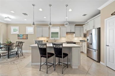 WATERFRONT LIVING in Del Webb Naples! Wake up every day to on Panther Run Golf Club in Florida - for sale on GolfHomes.com, golf home, golf lot
