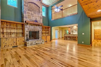 Welcome to this magnificent custom mountain lodge home on 10.54 on Waterfall Country Club in Georgia - for sale on GolfHomes.com, golf home, golf lot