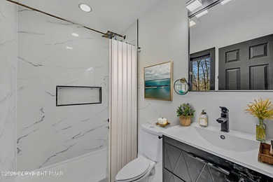 Welcome to this beautifully finished modern ranch in the heart on Pocono Farms Country Club in Pennsylvania - for sale on GolfHomes.com, golf home, golf lot