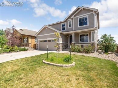 This exquisite two-story residence in Meridian Ranch presents on Antler Creek Golf Course in Colorado - for sale on GolfHomes.com, golf home, golf lot