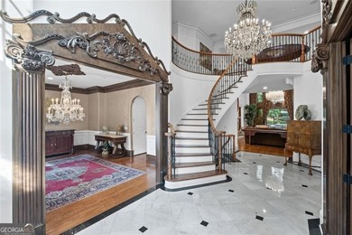 Spectacular brick custom built estate located on the Golf Club on The Golf Club of Georgia in Georgia - for sale on GolfHomes.com, golf home, golf lot