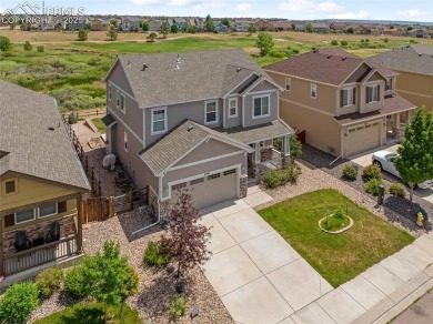 This exquisite two-story residence in Meridian Ranch presents on Antler Creek Golf Course in Colorado - for sale on GolfHomes.com, golf home, golf lot