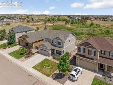 This exquisite two-story residence in Meridian Ranch presents on Antler Creek Golf Course in Colorado - for sale on GolfHomes.com, golf home, golf lot