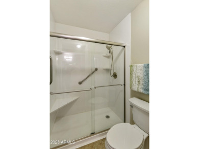 Step into this beautifully updated, move-in-ready end unit in on Fountain of the Sun Country Club in Arizona - for sale on GolfHomes.com, golf home, golf lot