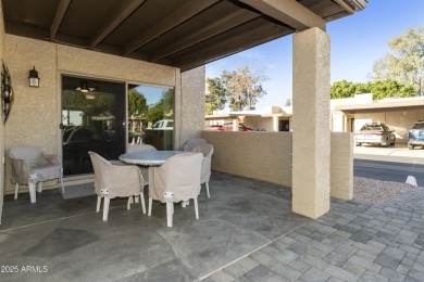 Step into this beautifully updated, move-in-ready end unit in on Fountain of the Sun Country Club in Arizona - for sale on GolfHomes.com, golf home, golf lot