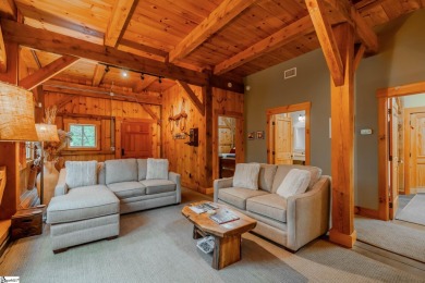 Discover mountain living at its finest with this timeless timber on The Cliffs at Glassy Golf and Country Club in South Carolina - for sale on GolfHomes.com, golf home, golf lot