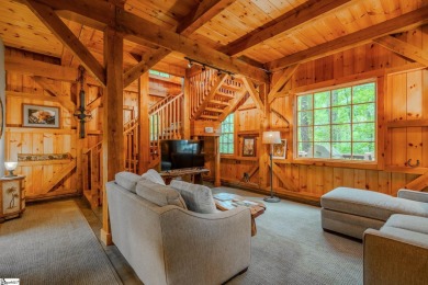 Discover mountain living at its finest with this timeless timber on The Cliffs at Glassy Golf and Country Club in South Carolina - for sale on GolfHomes.com, golf home, golf lot