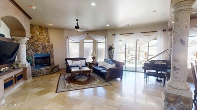 BEAUTIFUL LUXURIOUS TUSCAN CUSTOM HOME, LOCATED IN THE BEAUTIFUL on Estrella Mountain Ranch Golf Course in Arizona - for sale on GolfHomes.com, golf home, golf lot