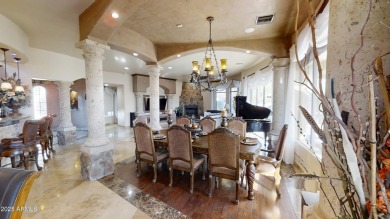 BEAUTIFUL LUXURIOUS TUSCAN CUSTOM HOME, LOCATED IN THE BEAUTIFUL on Estrella Mountain Ranch Golf Course in Arizona - for sale on GolfHomes.com, golf home, golf lot