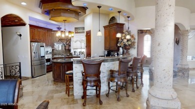 BEAUTIFUL LUXURIOUS TUSCAN CUSTOM HOME, LOCATED IN THE BEAUTIFUL on Estrella Mountain Ranch Golf Course in Arizona - for sale on GolfHomes.com, golf home, golf lot