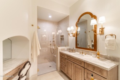 Experience your own private sanctuary in this stunning two-story on The Country Club At DC Ranch in Arizona - for sale on GolfHomes.com, golf home, golf lot