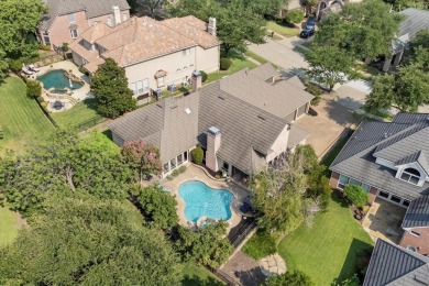 Elegant One-Story Retreat in prestigious Stonebriar Village on Stonebriar Golf Course in Texas - for sale on GolfHomes.com, golf home, golf lot