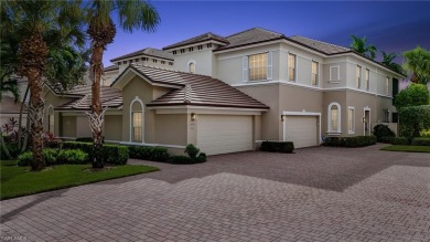 Rarely available, this exquisite residence at 10020 Valiant Ct on Miromar Lakes Golf Club in Florida - for sale on GolfHomes.com, golf home, golf lot