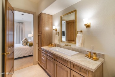 Experience your own private sanctuary in this stunning two-story on The Country Club At DC Ranch in Arizona - for sale on GolfHomes.com, golf home, golf lot